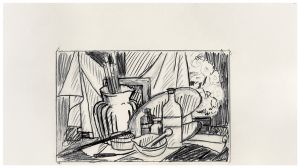 Artwork: Still Life with Palette (Study), 1972 (RLCR 2093)