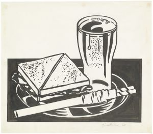 Artwork: Sandwich and Soda (Study), 1964 (RLCR 943)
