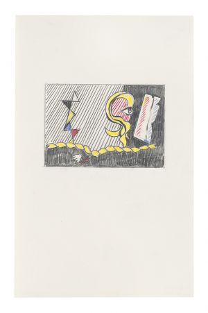 Artwork: Figures with Rope (Study), 1978 (RLCR 2717)