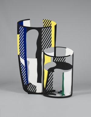 Artwork: Double Glass, 1979 (fabricated 1979–80, posthumous 0/3 fabricated 2021) (RLCR 2867)  RLCR 2867.1/3