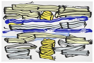 Artwork: Seascape with Sunset, 1981 (RLCR 3054)