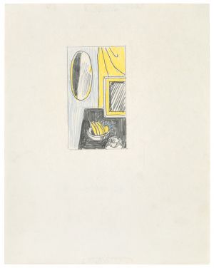 Artwork: Still Life with Mirror (Study), 1972 (RLCR 2091)