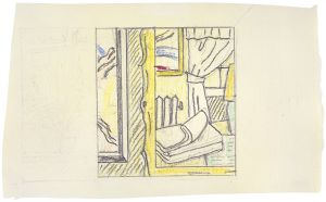 Artwork: Two Paintings: Radiator and Folded Sheets (Study), 1983 (RLCR 3282)