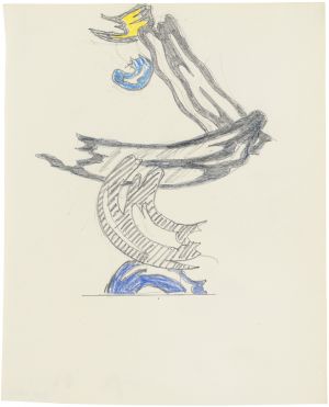 Artwork: Brushstroke (Study), 1982 (RLCR 3105)