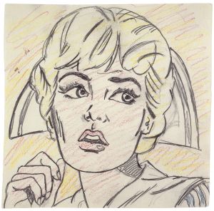 Artwork: Nurse (Study), 1964 (RLCR 930)