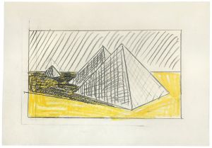 Artwork: Pyramids (Study), 1968 (RLCR 1587)