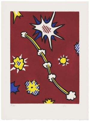 Artwork: Illustration for "De Denver au Montana, Départ 27 Mai 1972" (II), 1992 (RLCR 4139.10)