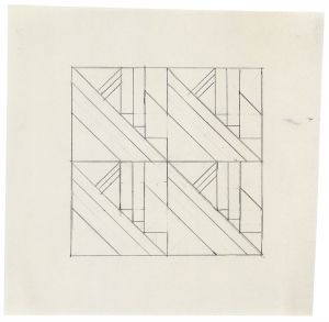 Artwork: Modular Painting with Four Panels #5 (Study), 1969 (RLCR 1743)