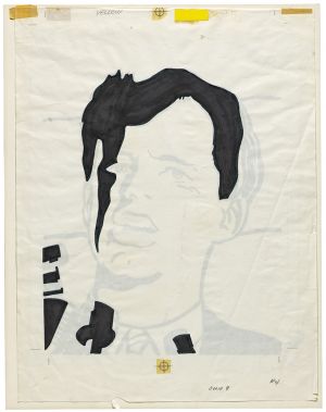 Artwork: Cover Image (Bobby Kennedy) for Time Magazine (Color Separation), 1968 (RLCR 1517.5)