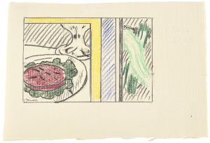 Artwork: Paintings: Tomato and Abstraction (Study), 1982 (RLCR 3137)