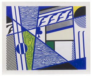 Artwork: Abstraction Tapestry (Study), 1975 (RLCR 2329)