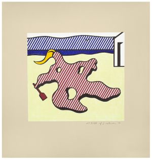 Artwork: Nude on Beach, 1978 (RLCR 2748)
