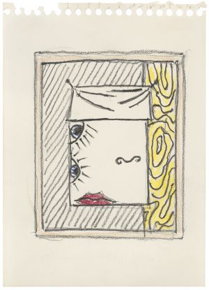 Artwork: Interior with Water Lilies (Study), 1991 (RLCR 4053)