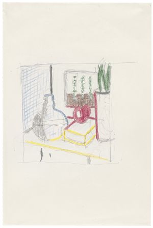Artwork: Virtual Interior (Study), c. 1995 (RLCR 4441)
