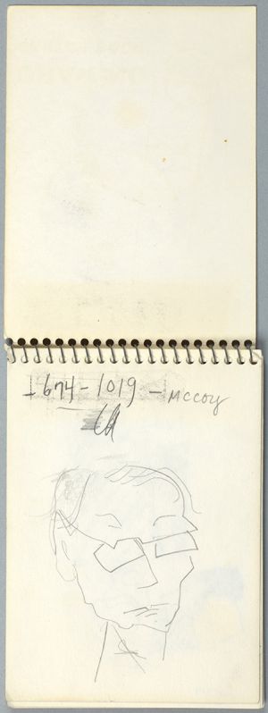 Artwork: Portrait of Man (Study), c. 1993 (RLCR 4095.1)