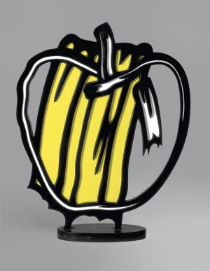 Artwork: Yellow Apple, c. 1981 (fabricated 1981, posthumous 0/6 fabricated 2021) (RLCR 3080)