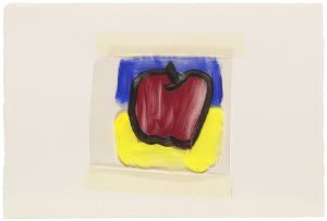 Artwork: Red Apple (Study), 1981 (RLCR 3044)