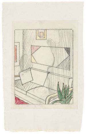 Artwork: Interior with Shadow (Study), 1993 (RLCR 4202)