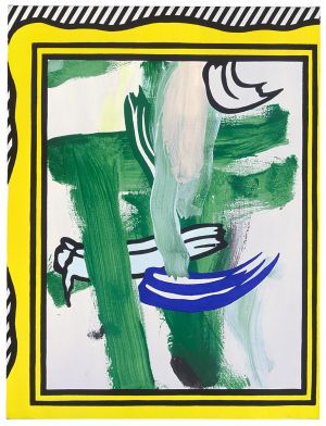Artwork: Abstraction with Frame I, 1982 (RLCR 3084)