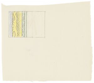 Artwork: Painting: Elaborate Frame (Study), 1983 (RLCR 3228)