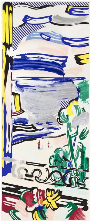 Artwork: View from the Window (Study), 1984 (RLCR 3394)