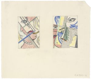 Artwork: Modern Art I and Modern Art II (Studies), 1994 (RLCR 4281)