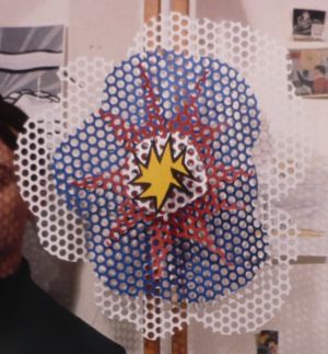 Artwork: Small Wall Explosion (Model), c. 1964 (RLCR 1154)