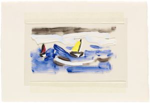 Artwork: Sailboats (Study), 1981 (RLCR 3050)
