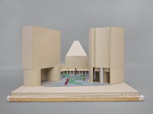 Artwork: Singapore Brushstrokes and Landscape (Maquette), c. 1996 (RLCR 4599)