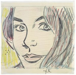 Artwork: Seductive Girl (Study), 1964 (RLCR 959)
