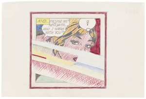 Artwork: Reflections on Señorita (Study), c. 1990 (RLCR 3946)