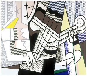 Artwork: The Violinist, 1975 (RLCR 2420)
