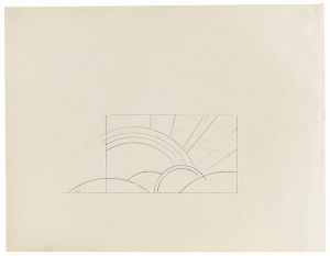 Artwork: Modern Painting with Sun Rays (Study), 1967 (RLCR 1418)