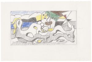 Artwork: At the Beach (Study), 1978 (RLCR 2694)