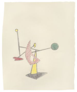 Artwork: Mobile III (Study), 1990 (RLCR 3911)