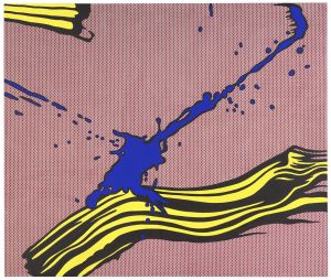 Artwork: Brushstroke with Spatter, 1966 (RLCR 1214)