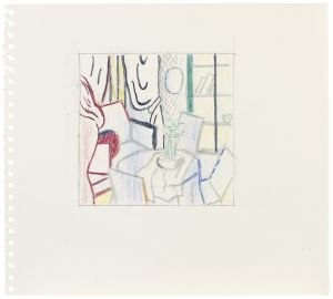 Artwork: Interior with Nude Leaving (Study), c. 1996 (RLCR 4527)