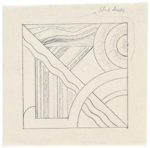 Artwork: Modern Painting with Target (Study), 1967 (RLCR 1422)