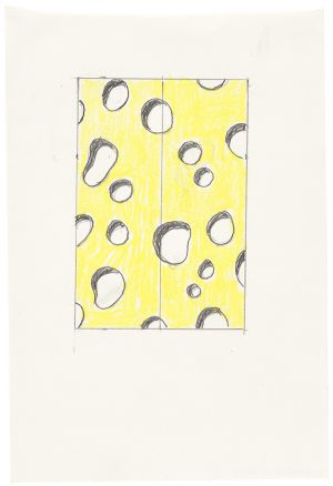 Artwork: Swiss Cheese (Double Doors) (Study), c. 1993 (RLCR 4236.2)
