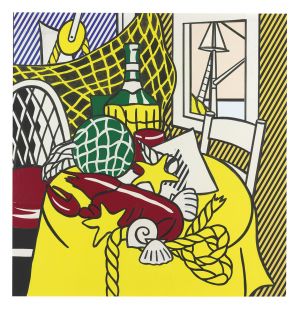 Still Life with Lobster, 1974 (RLCR 2310) | Catalogue entry | Roy