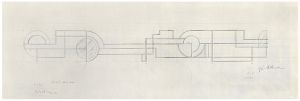 Artwork: Long Modern Sculpture (Study), c. 1969 (RLCR 1691)