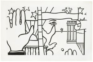 Artwork: Inaugural Print (Color Separation), c. 1977 (RLCR 2603.1)