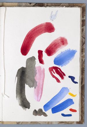 Artwork: Brushstrokes (Studies), c. 1986 (RLCR 3001.12)