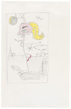 Artwork: Surrealism (Study), 1977 (RLCR 2658)