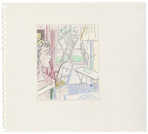 Artwork: Interior with Female Bust (Study), 1997 (RLCR 4700)