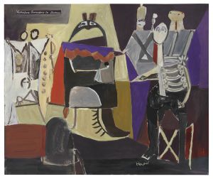 Artwork: Weatherford Surrenders to Jackson, 1953 (RLCR 426)