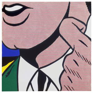 Artwork: Half Face with Collar, 1963 (RLCR 770)