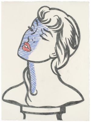 Artwork: Woman: Sunlight, Moonlight (Study), 1995 (RLCR 4452)