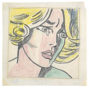 Artwork: Frightened Girl (Study), 1964 (RLCR 859)