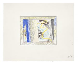 Artwork: Reflections on Brushstrokes (Study), 1989 (RLCR 3811)